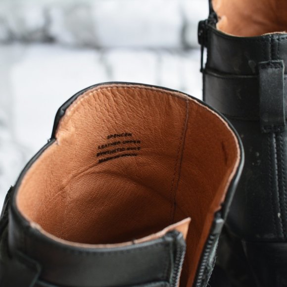 Steve Madden Spencer Genuine Leather Boots - Picture 5 of 9